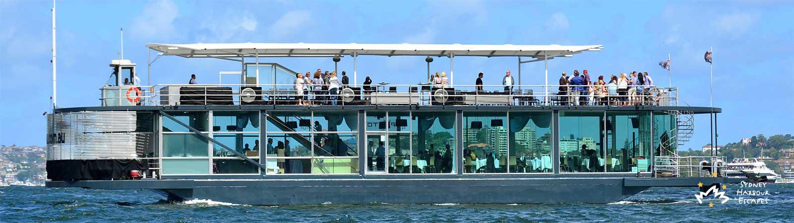 Starship Aqua boat at Sydney Harbour