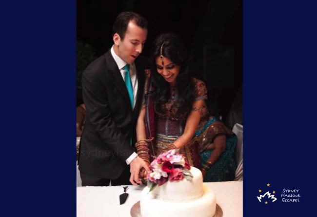Starship Sydney wedding cake 