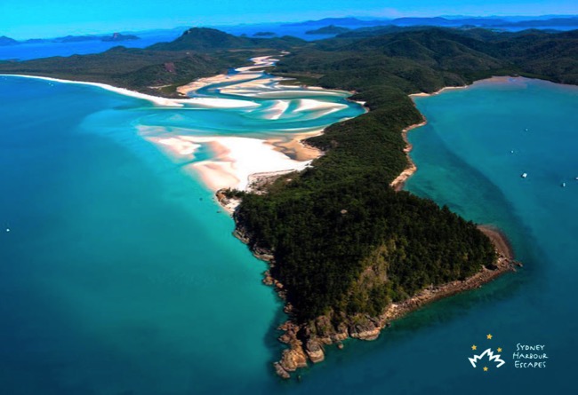 Sydney Sundancer Whitsundays from top 