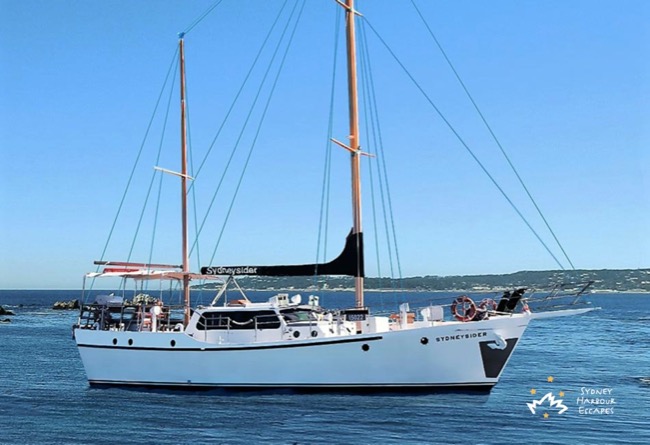 SYDNEYSIDER 60' Sailing Ketch & Motor Yacht Private Charter