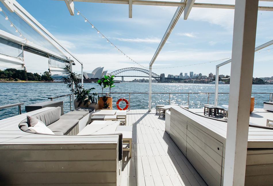 The Island Pontoon Hire - NYE Cruise - Sydney Harbour Charter