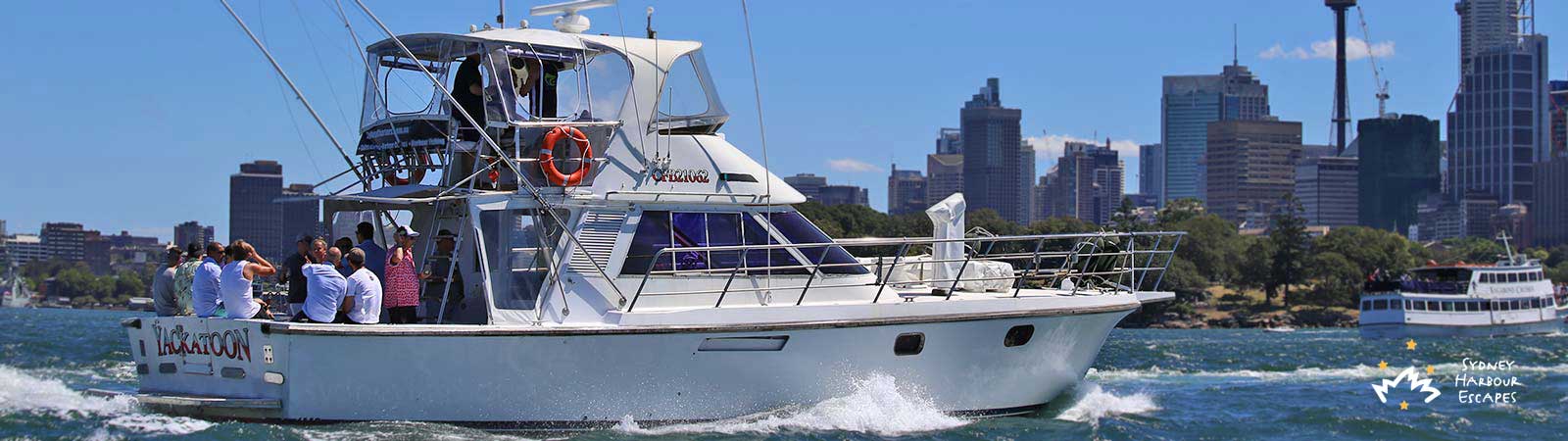 Yackatoon boat on Sydney Harbour